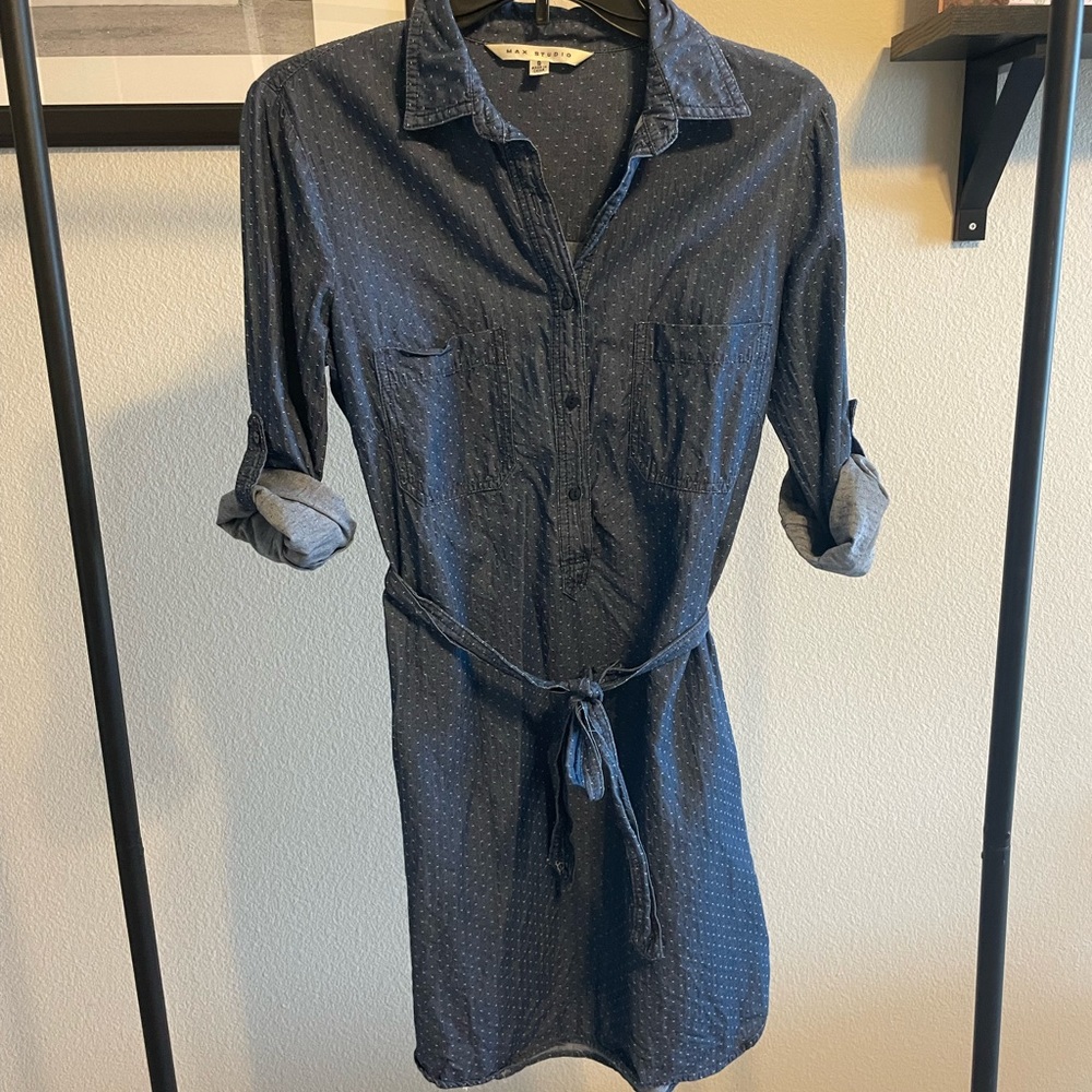 Denim Shirtdress